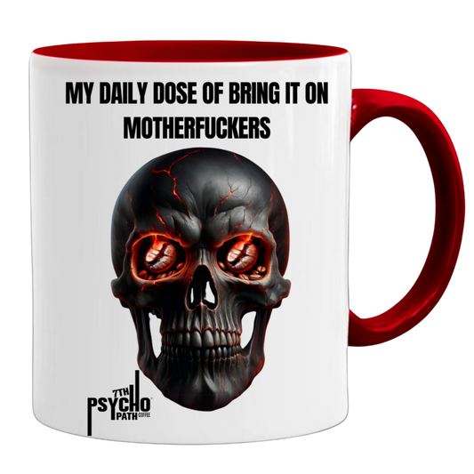 Psycho Mug Daily Dose Red