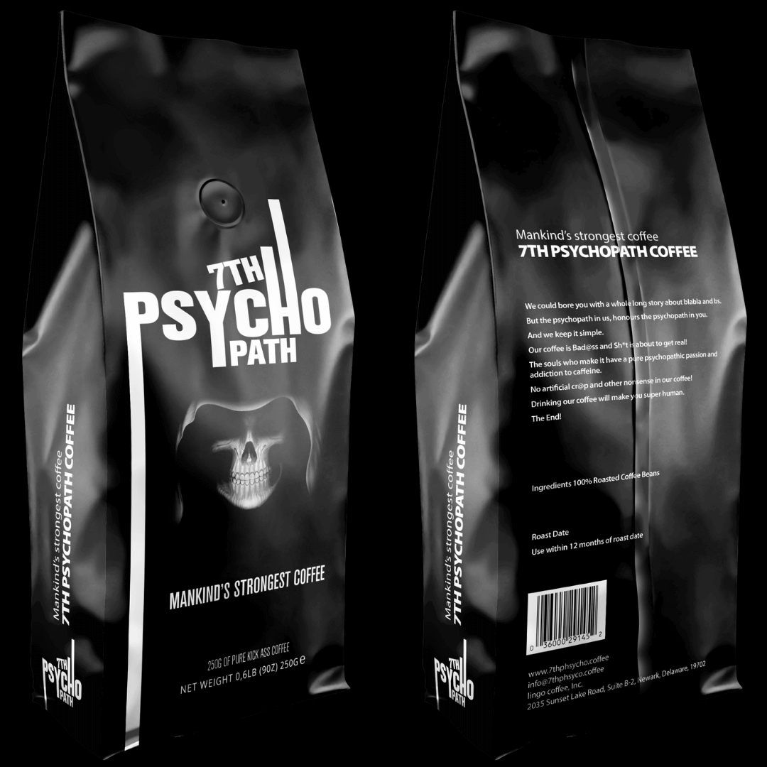 7th Psychopath Coffee Wholesale (Boxes of 6 bags)